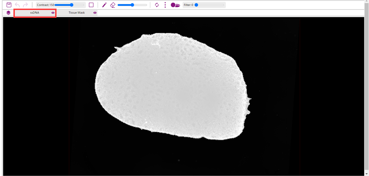 ssDNA图的tissuecut